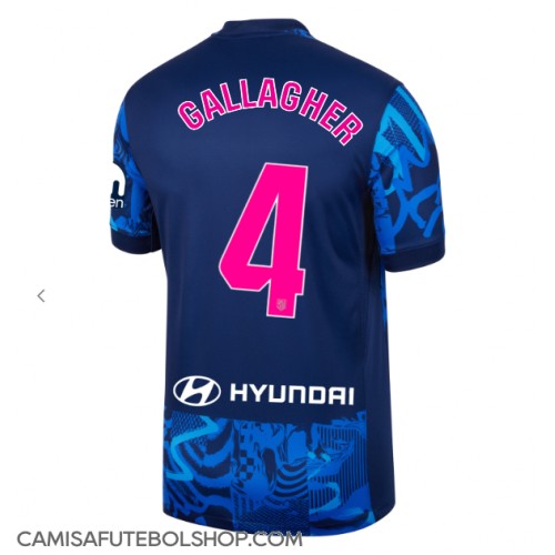 Camisa de time de futebol Atletico Madrid Conor Gallagher #4 Replicas 3º Equipamento 2024-25 Manga Curta